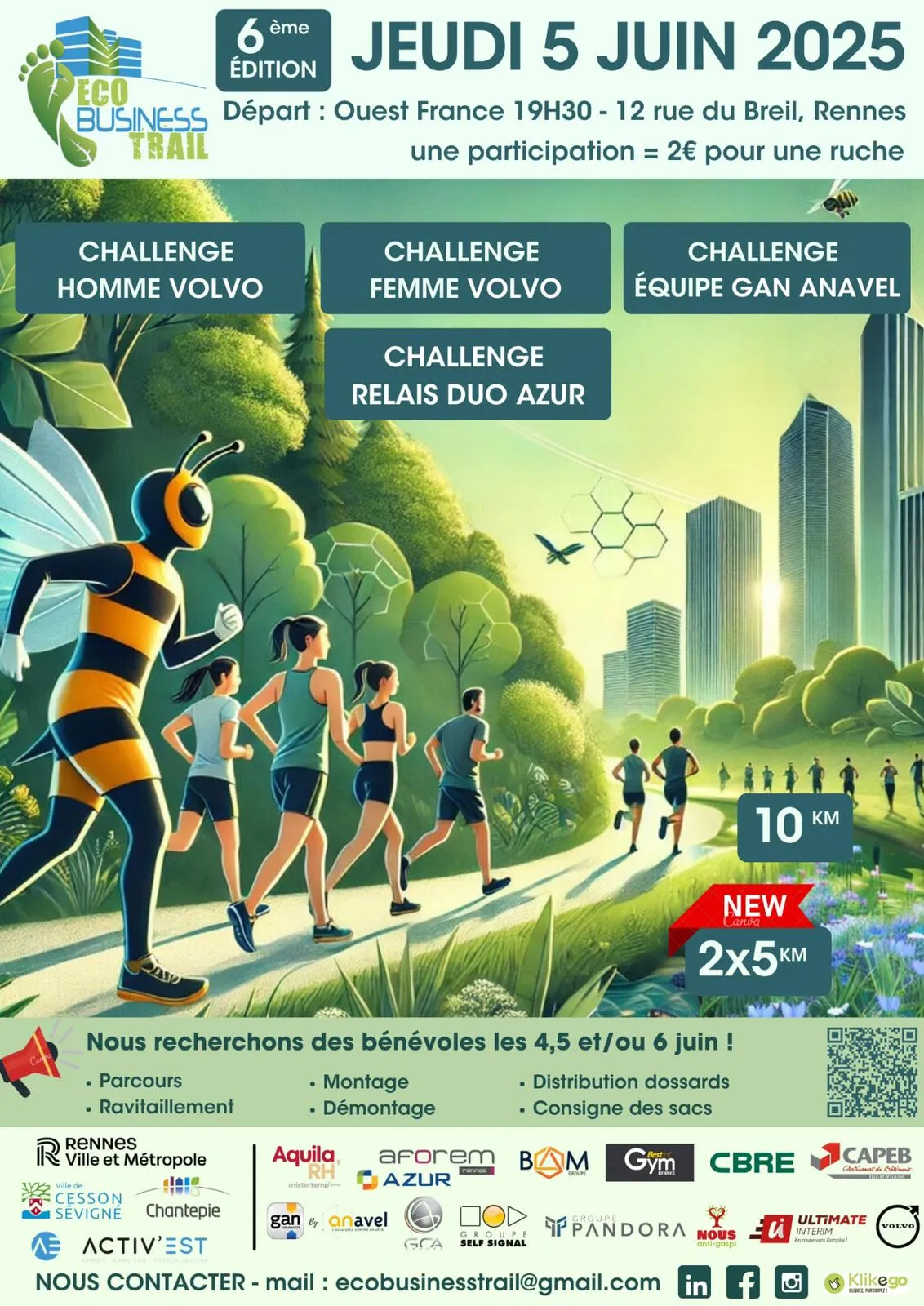 Eco Business Trail 2026 Inscription Résultats