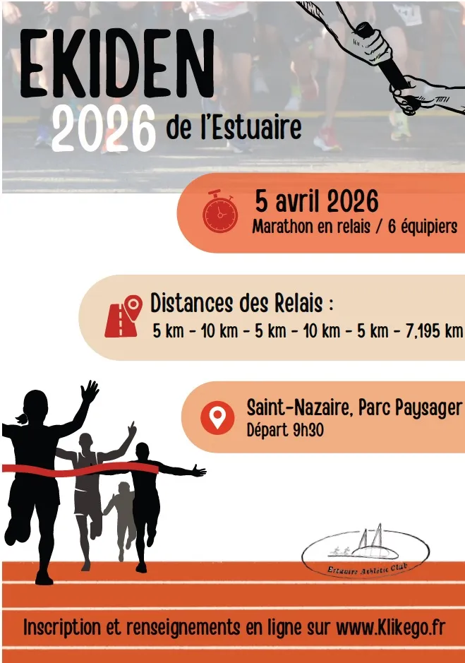 Ekiden de l&rsquo;Estuaire 2026 Inscription Résultats