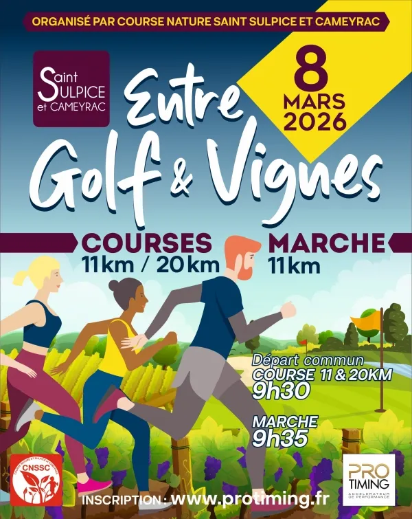 affiche de la course