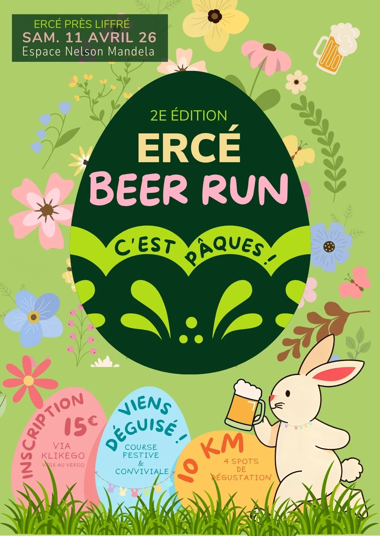 Ercé Beer Run 2026 Inscription Résultats