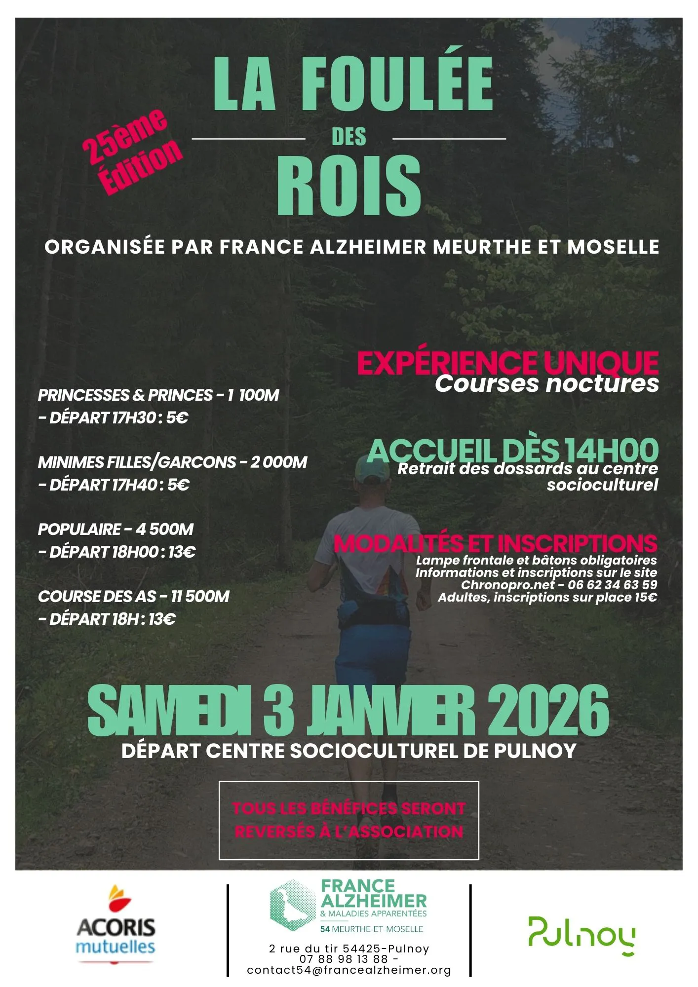 Foulée des Rois – Pulnoy 2026 Inscription Résultats