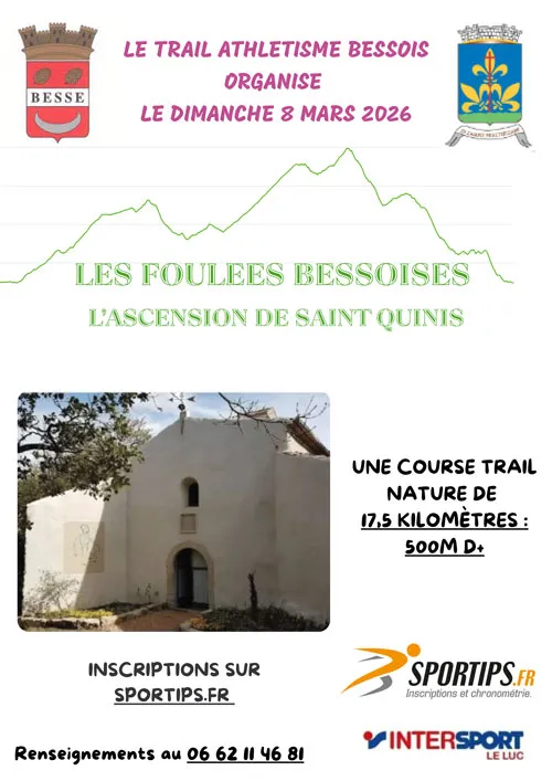 Foulées Bessoises 2026 Inscription Résultats