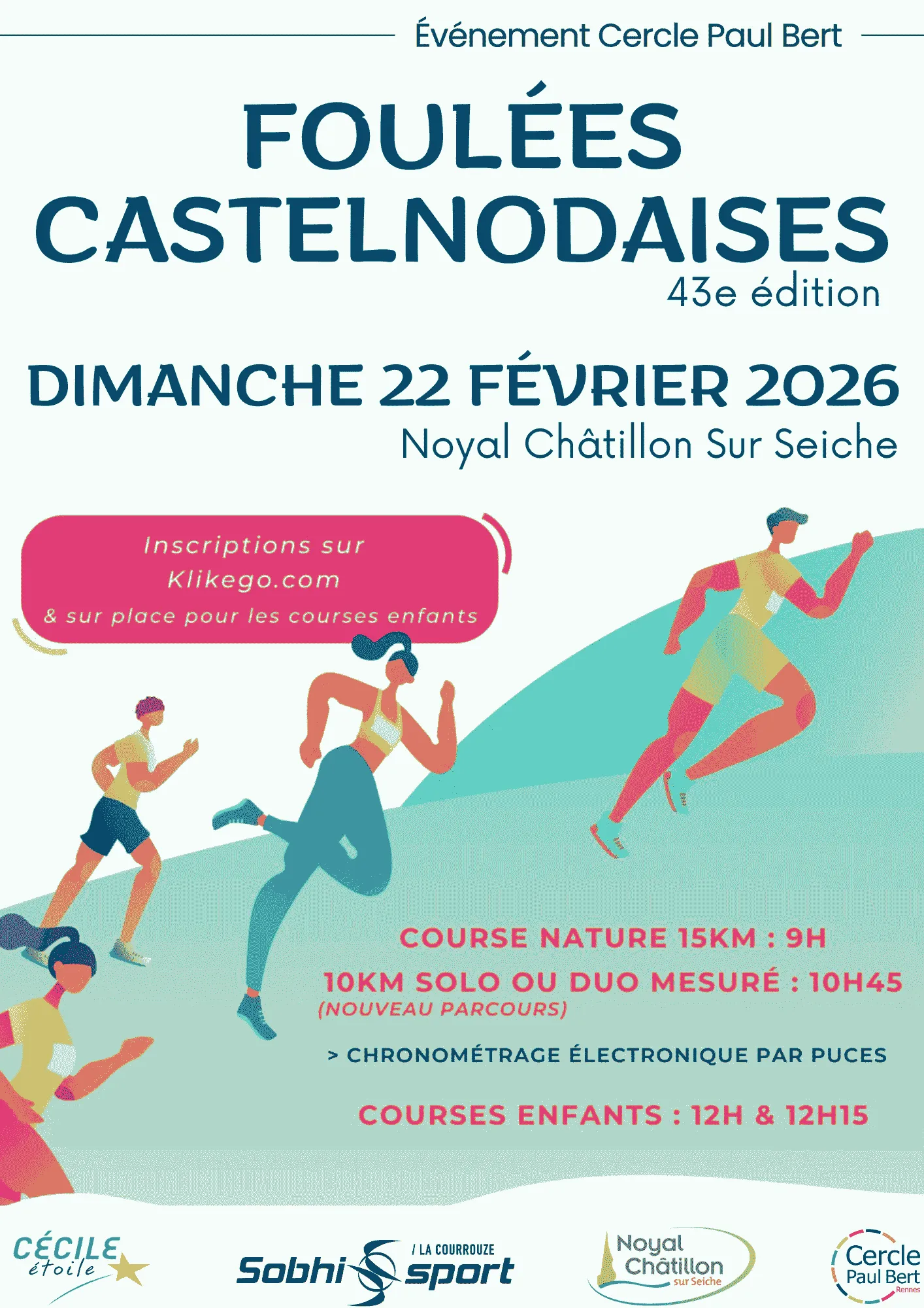 Foulées Castelnodaises 2026 Inscription Résultats