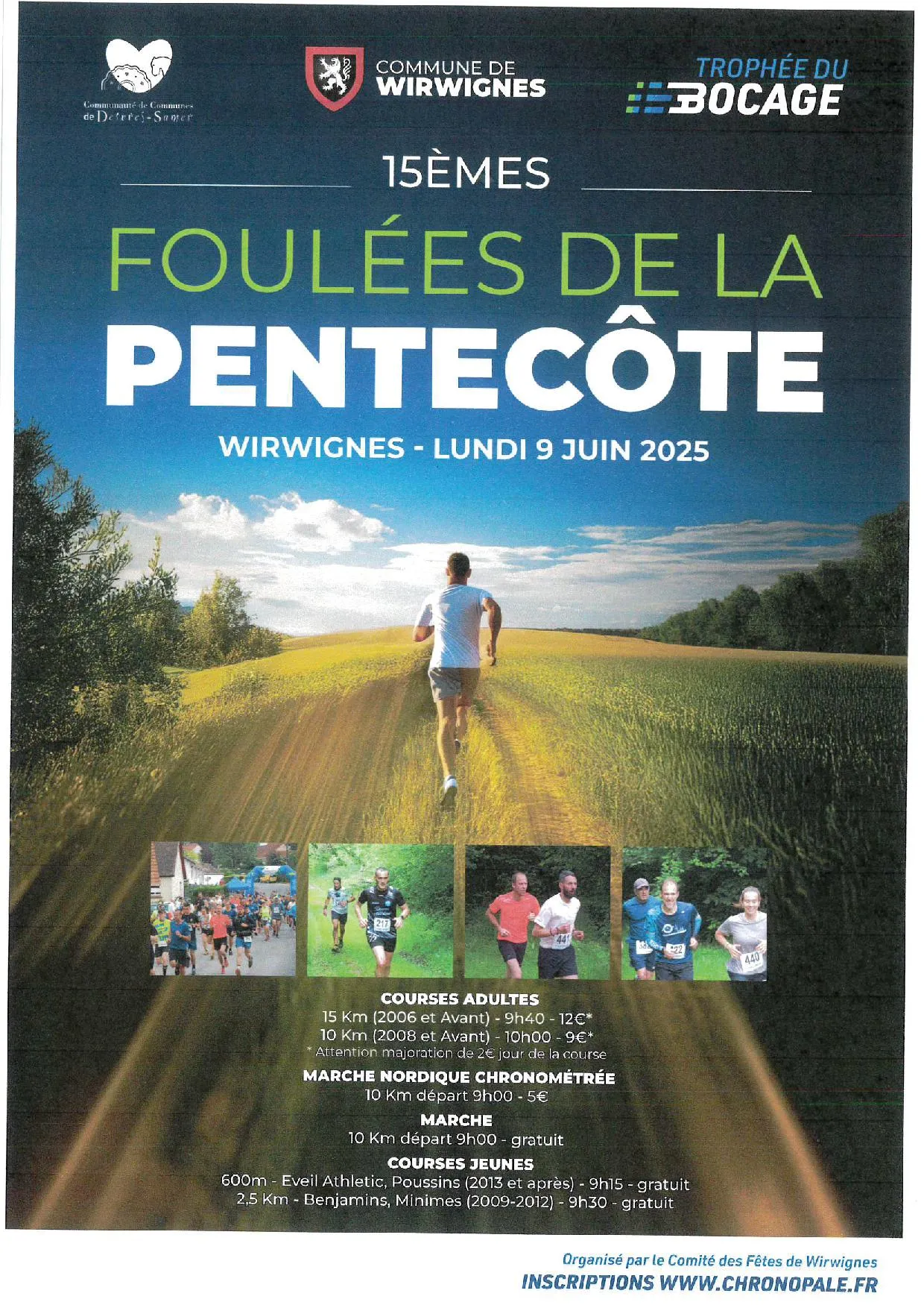 Foulées de la Pentecôte 2025 Inscription Résultats