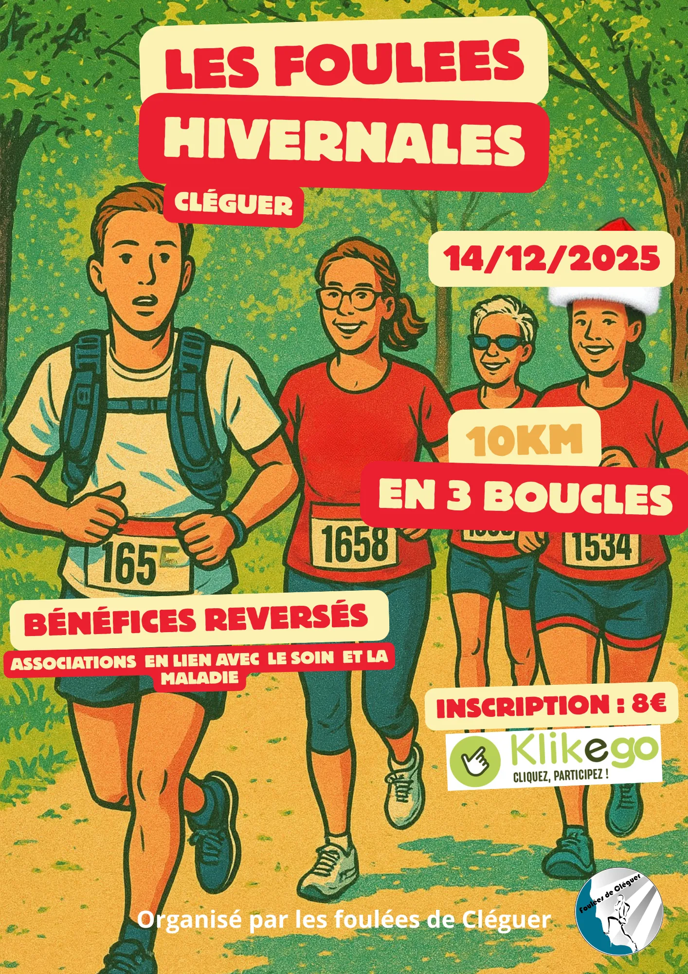 Foulées Hivernales Cleguer 2025 Inscription Résultats