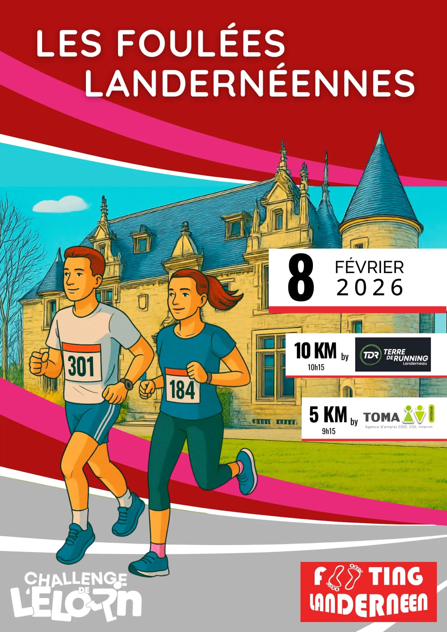 Foulées Landernéennes 2026 Inscription Résultats