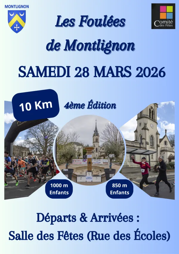 Foulées Montlignonnaises 2026 Inscription Résultats