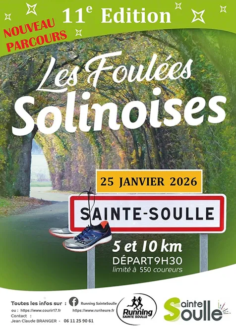 Foulées Solinoises 2026 Inscription Résultats
