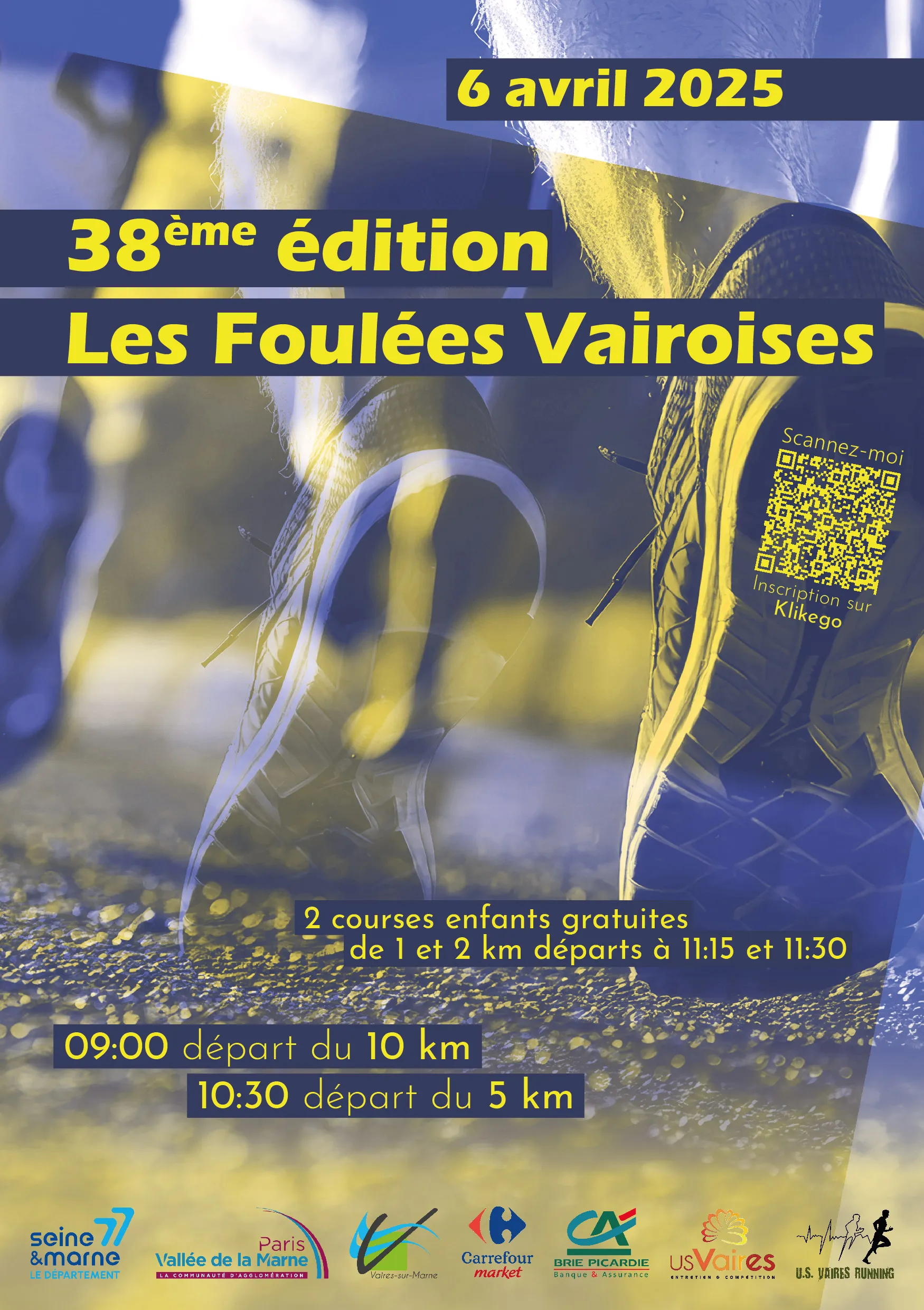 Foulées Vairoises 2026 Inscription Résultats