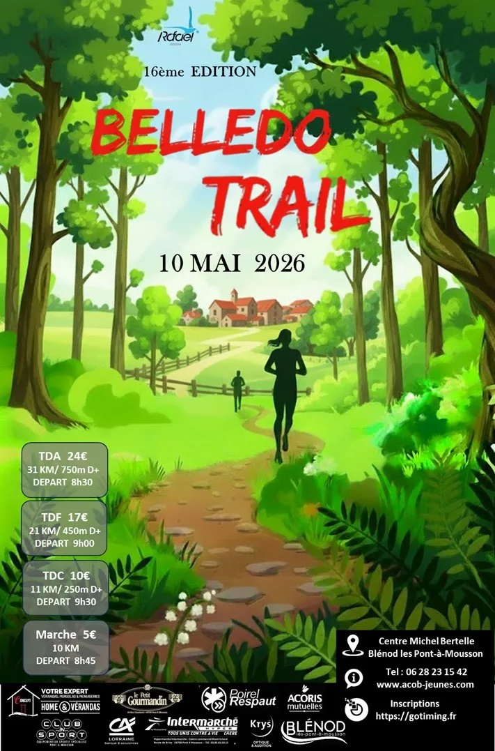 La Belledotrail 2026 Inscription Résultats