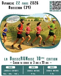 affiche de la course