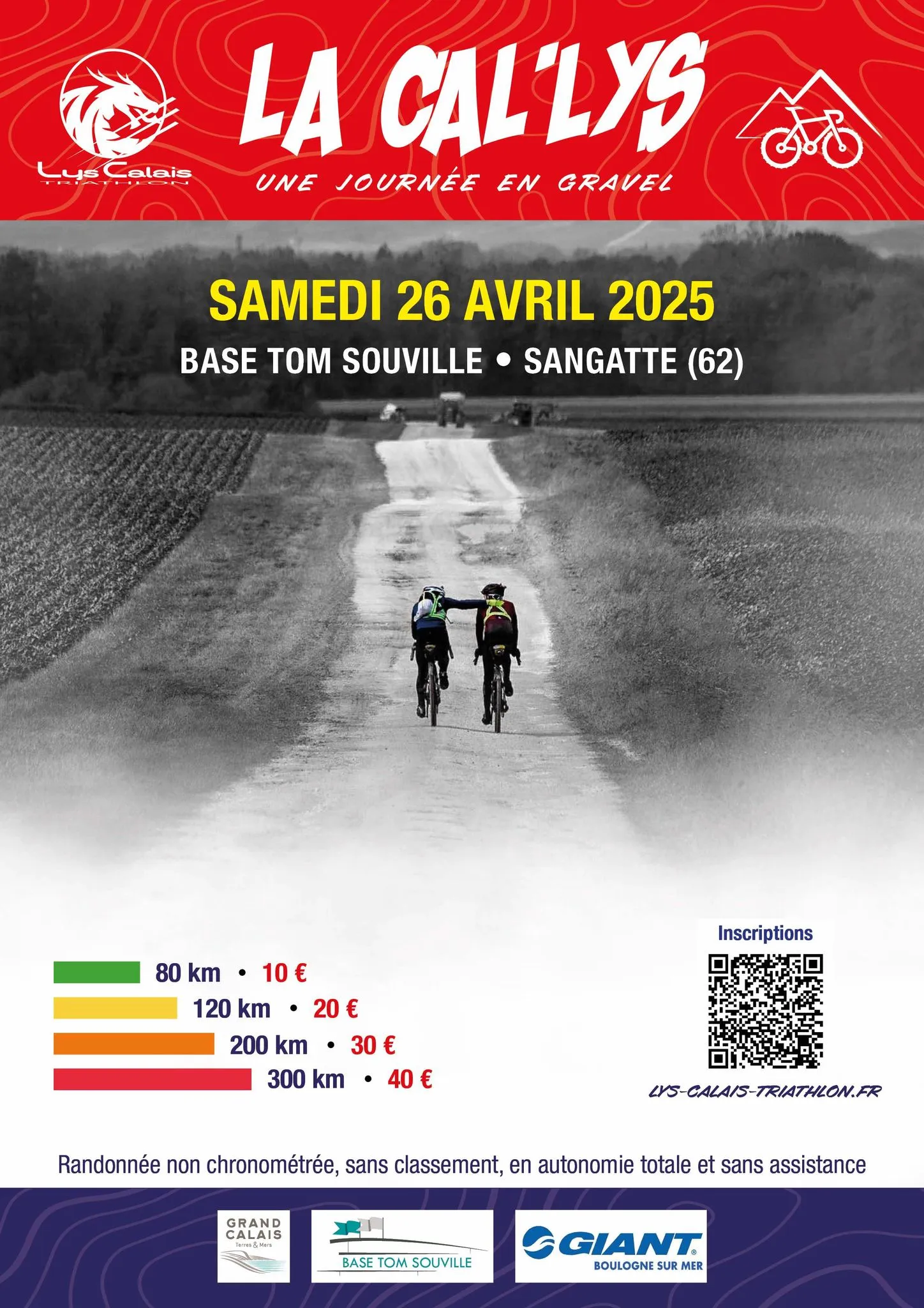La Cal’lys Gravel  2025 Inscription Résultats