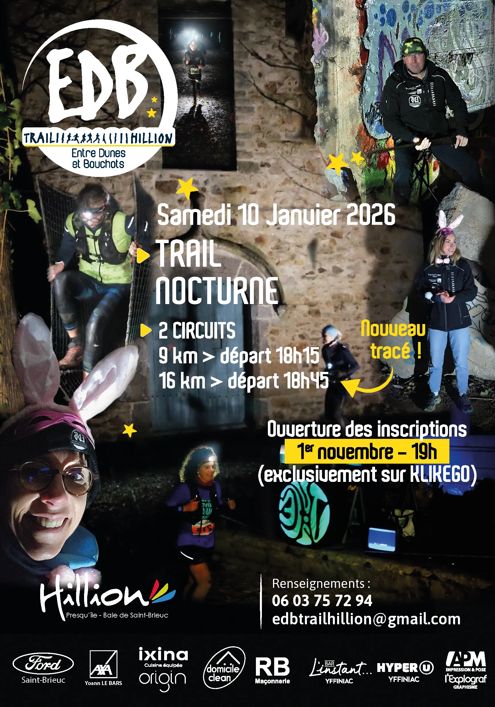 affiche de la course