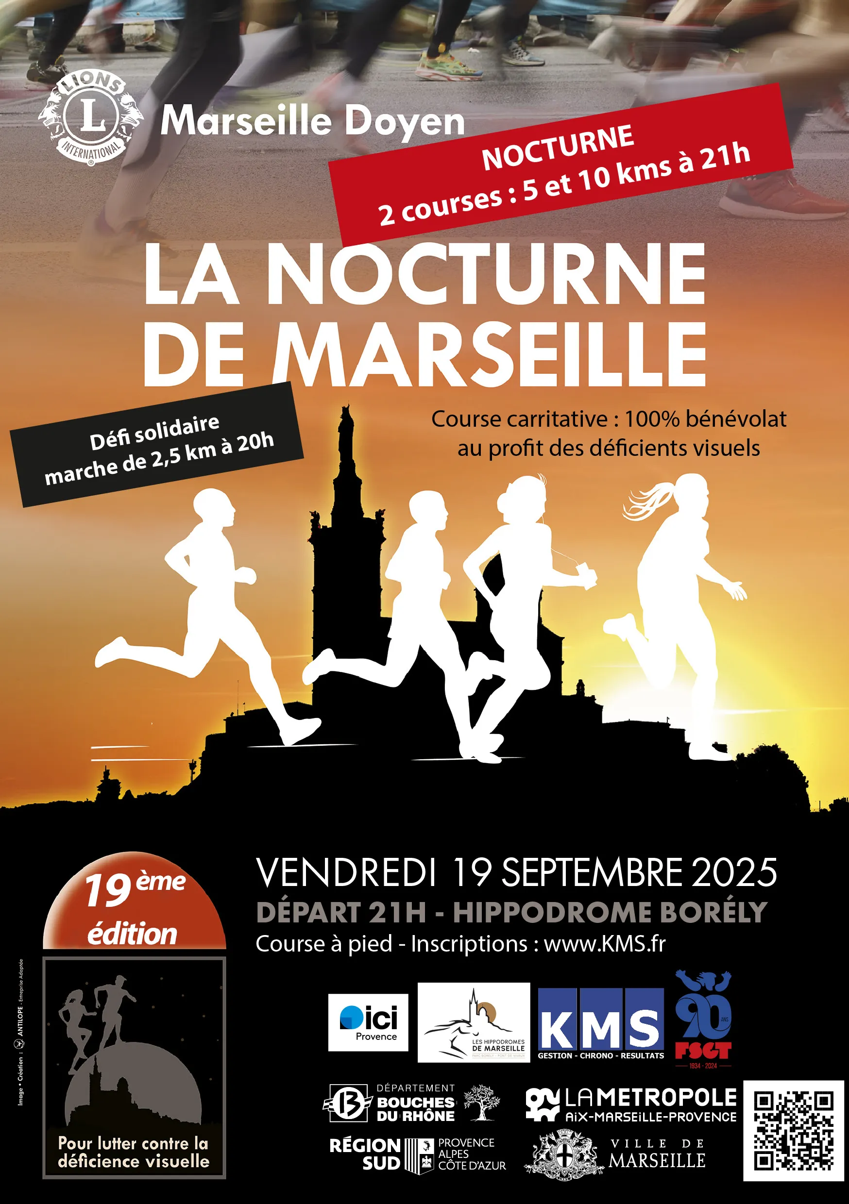 affiche de la course
