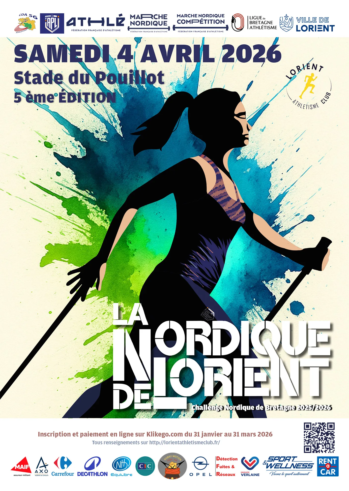 affiche de la course