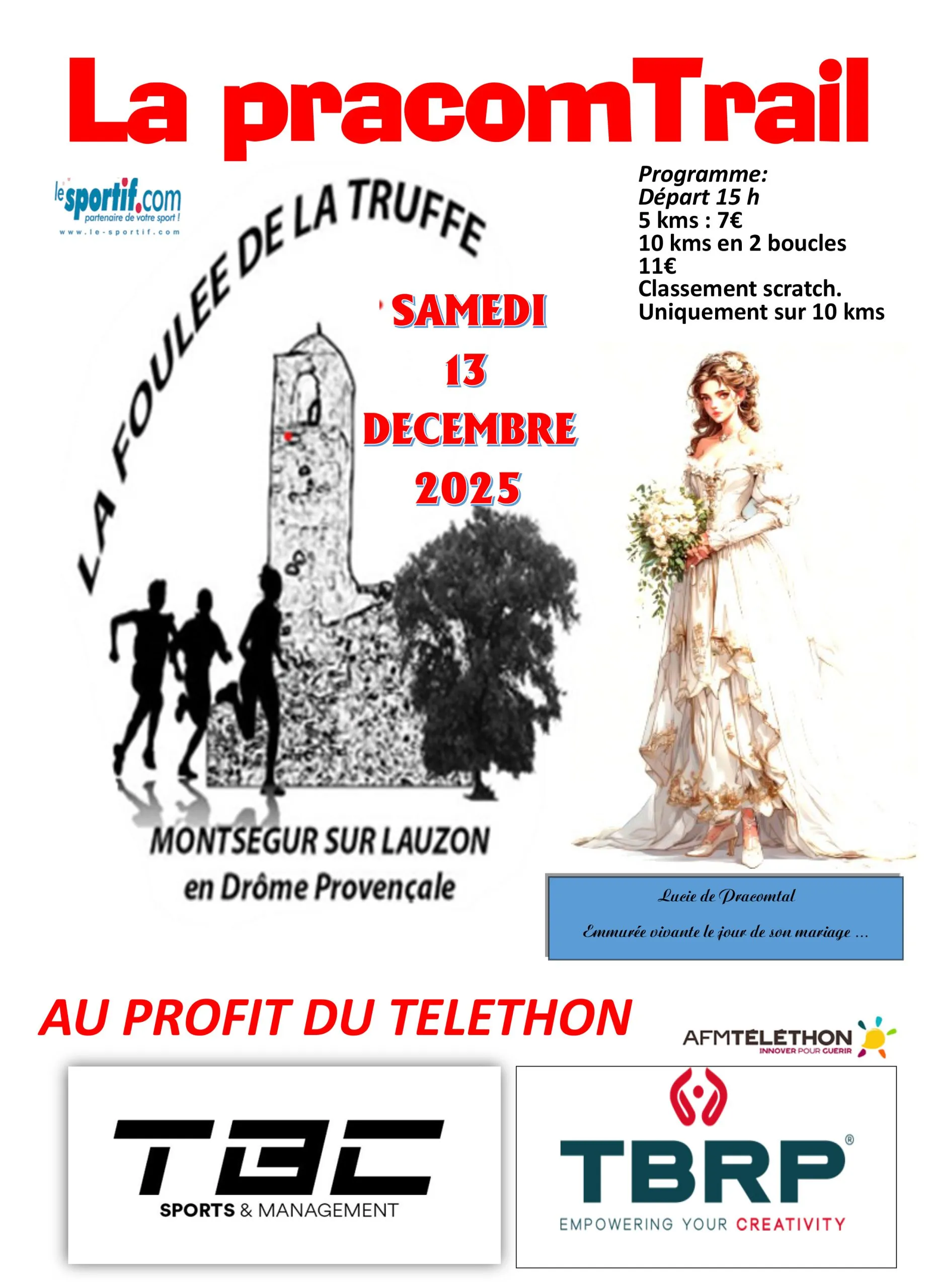 affiche de la course