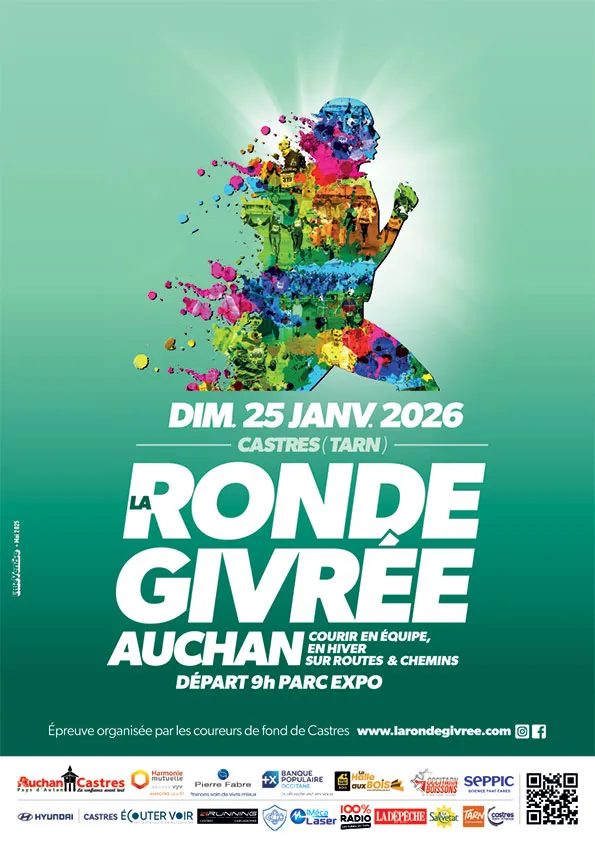 LA RONDE GIVRÉE AUCHAN 2026 Inscription Résultats