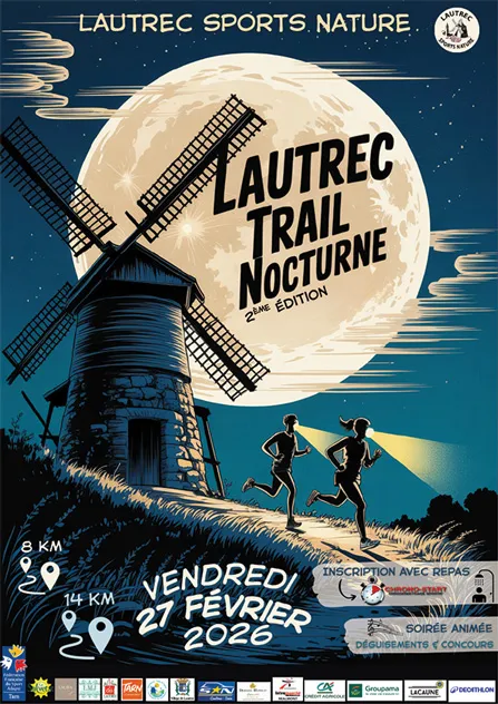 Lautrec Trail Nocturne 2026 Inscription Résultats