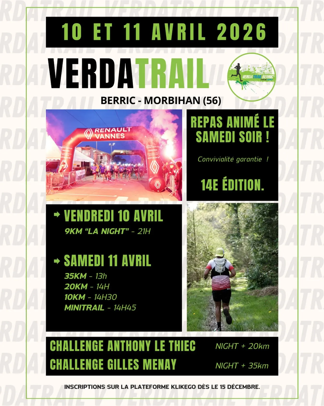 affiche de la course