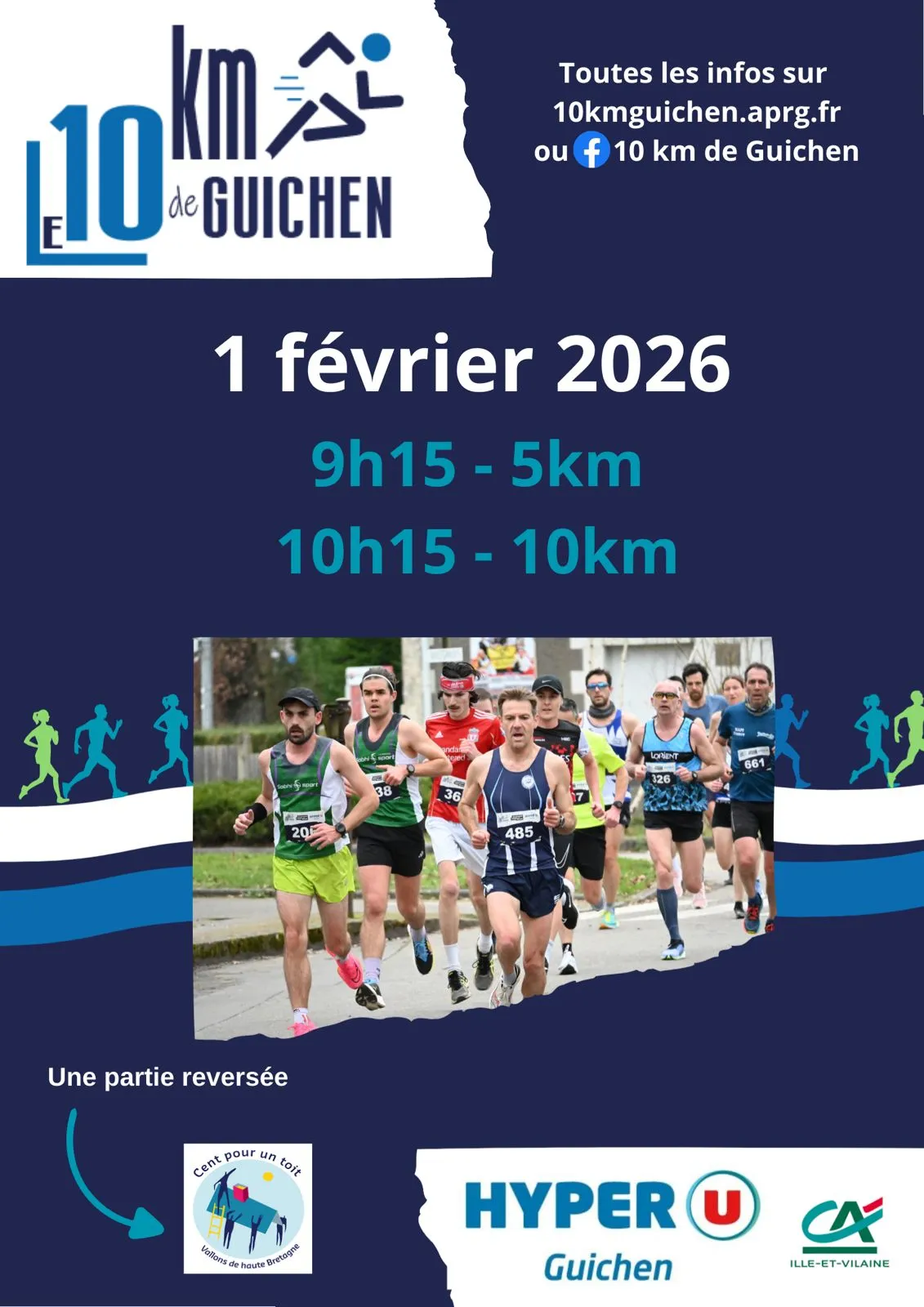Le 10 km de Guichen 2026 Inscription Résultats