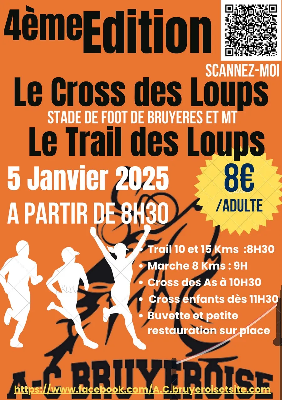 Le Cross des Loups 2026 Inscription Résultats