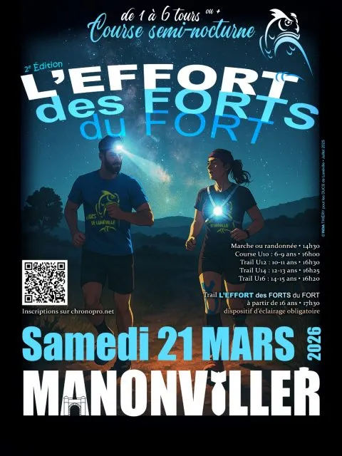 affiche de la course