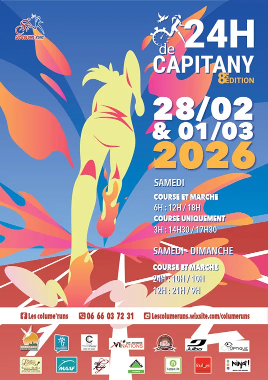 affiche de la course