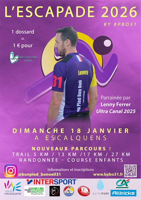 L’Escapade 2026 Inscription Résultats