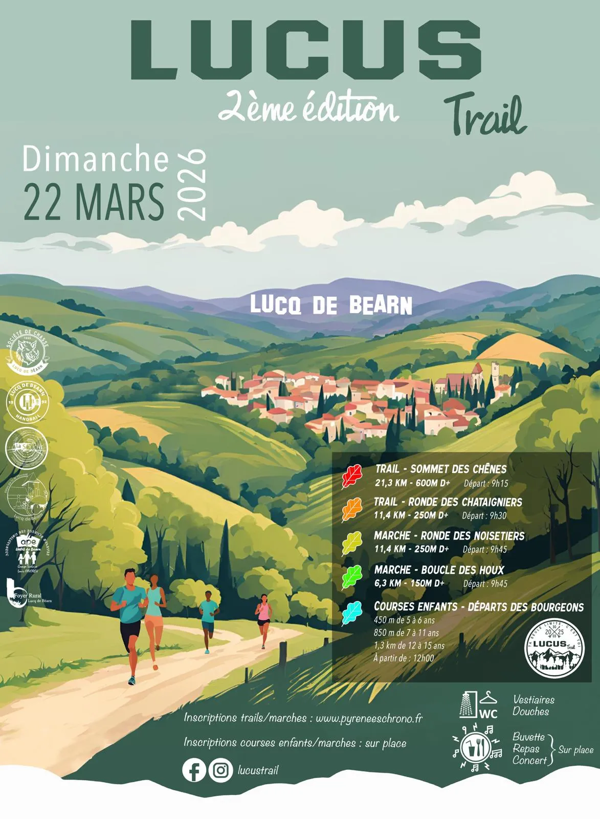 Lucus Trail 2026 Inscription Résultats