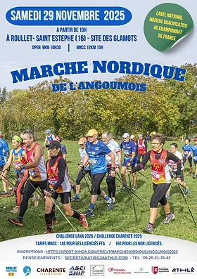 Marche nordique de l’Angoumois 2025 Inscription Résultats