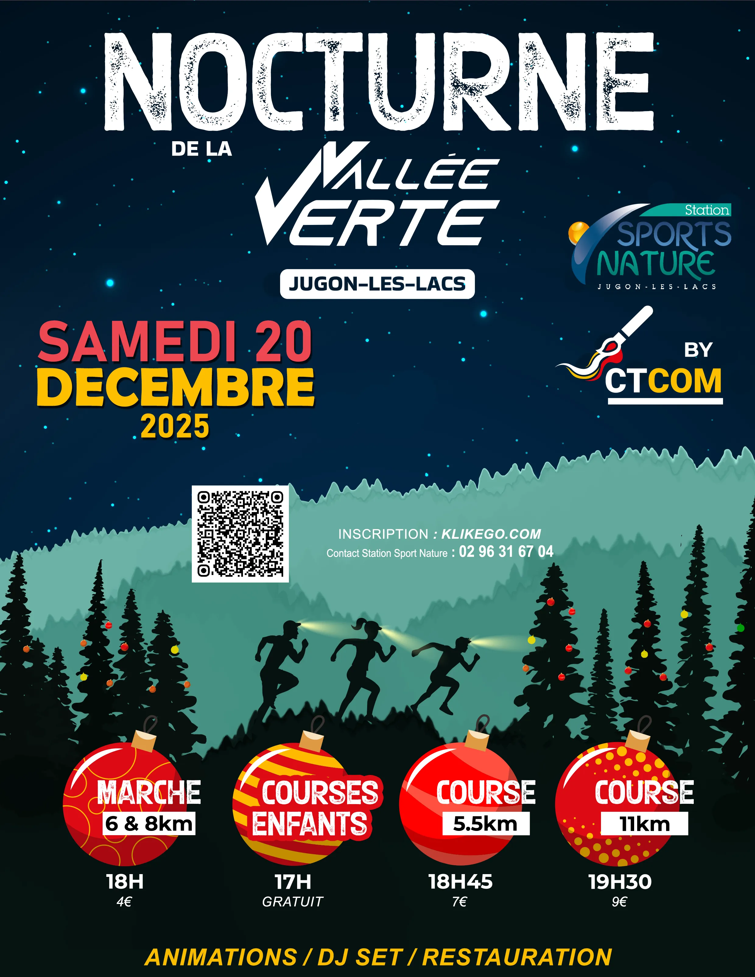 Nocturne de la Vallée Verte 2025 Inscription Résultats