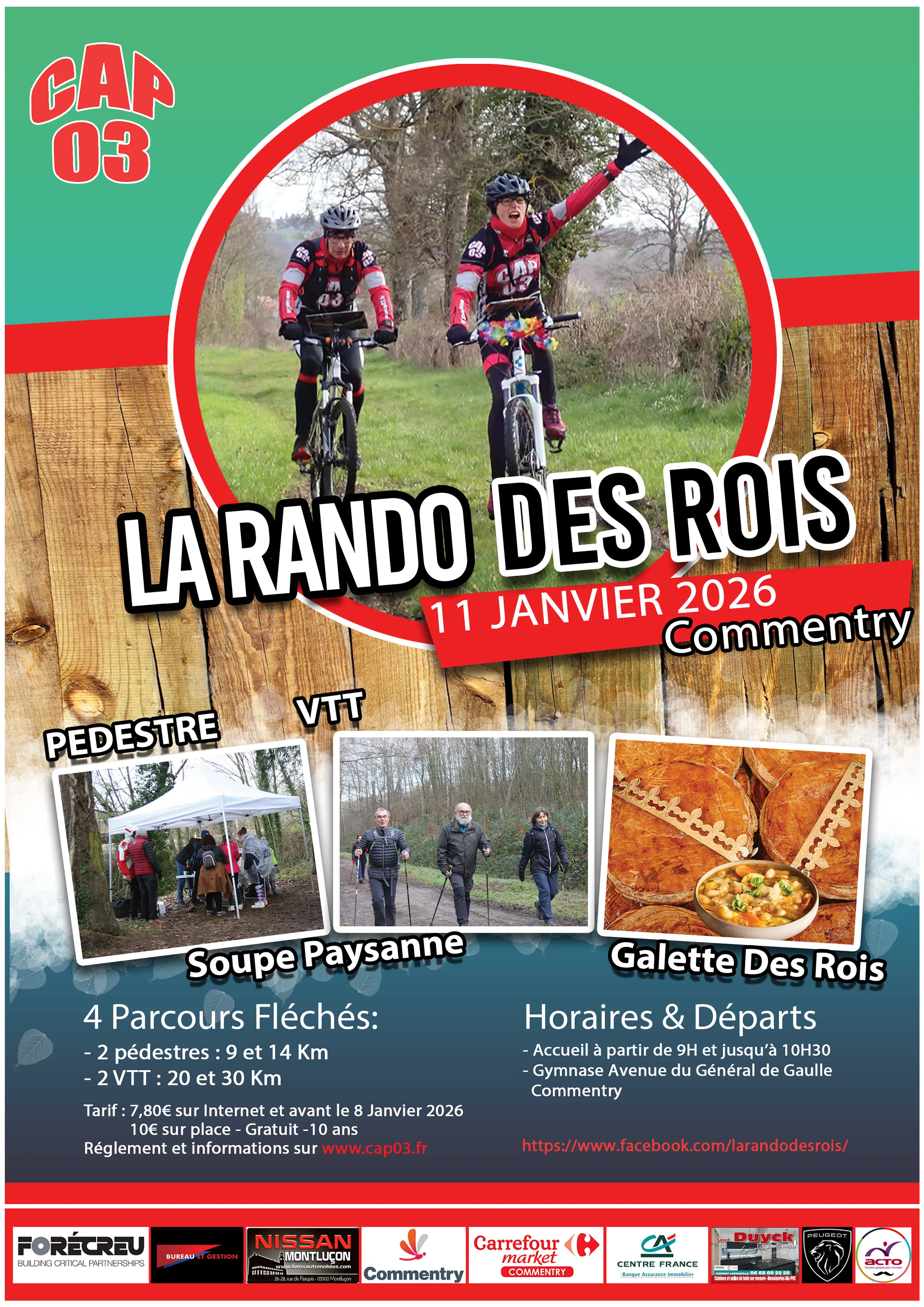 Rando des Rois 2026 Inscription Résultats
