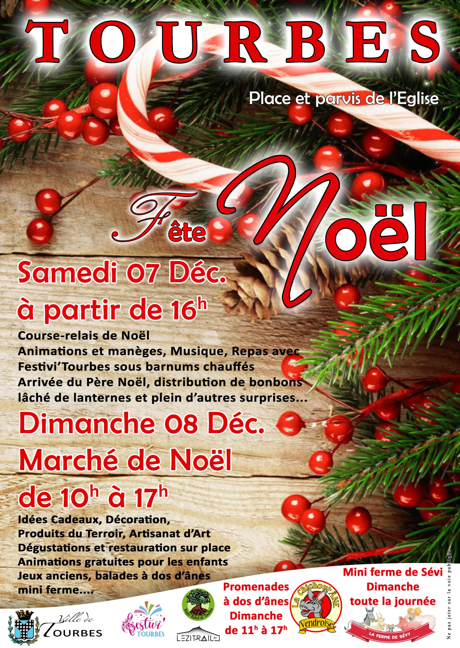 Relais de Noël Tourbes 2025 Inscription Résultats