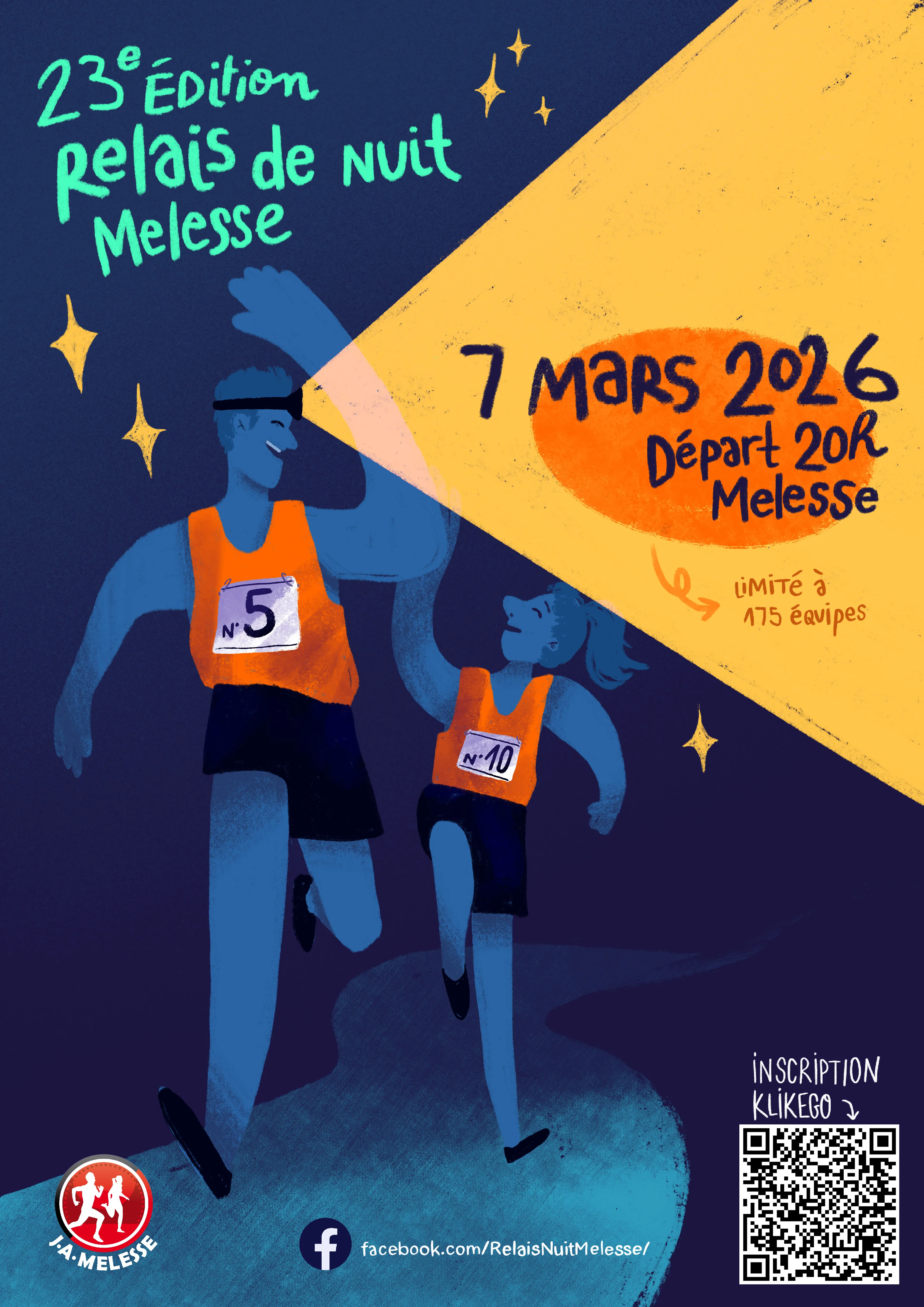 affiche de la course