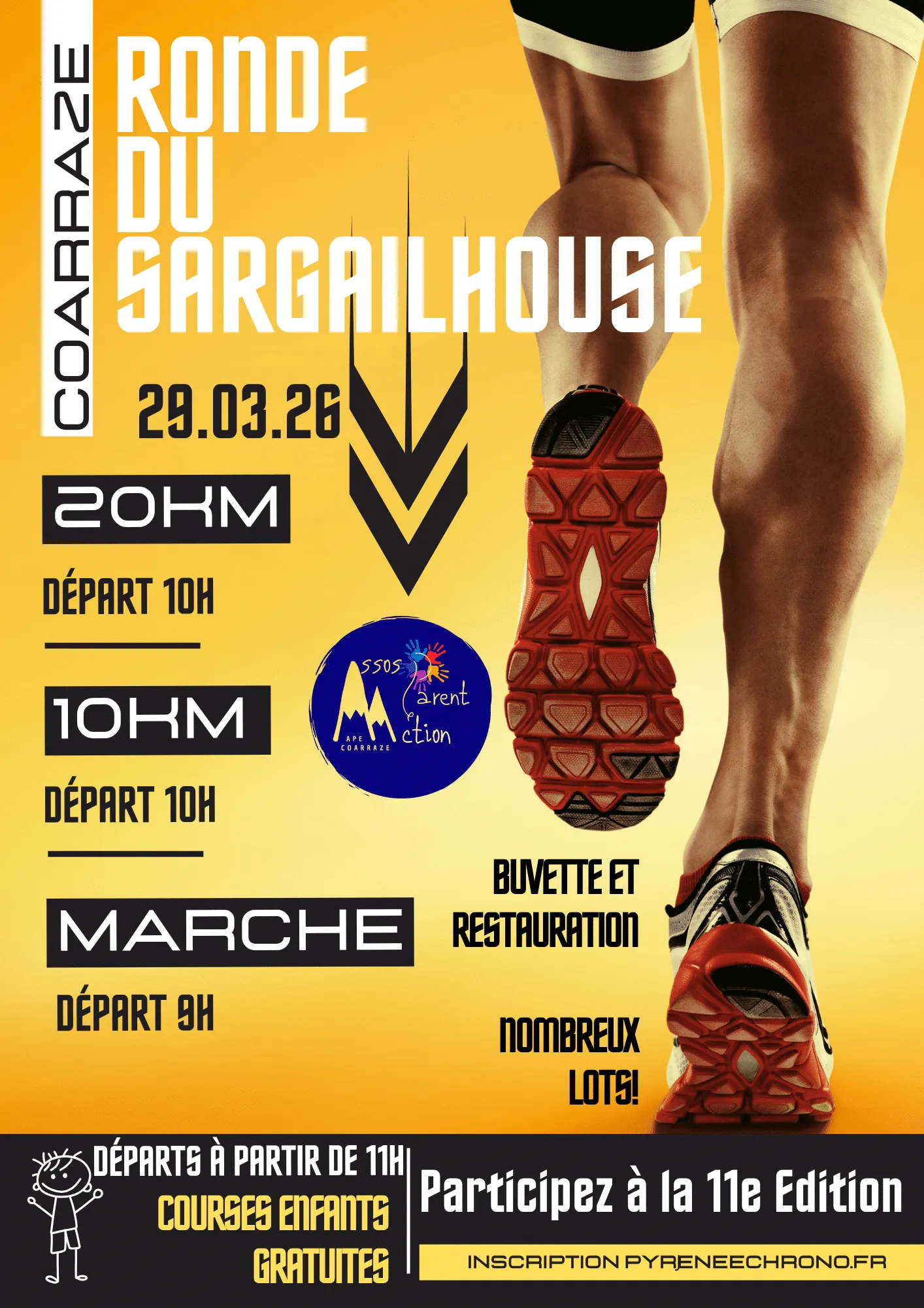 Ronde du Sargailhouse 2026 Inscription Résultats