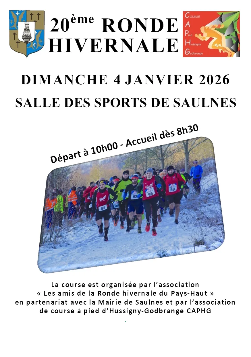 Ronde Hivernale – Saulnes 2026 Inscription Résultats
