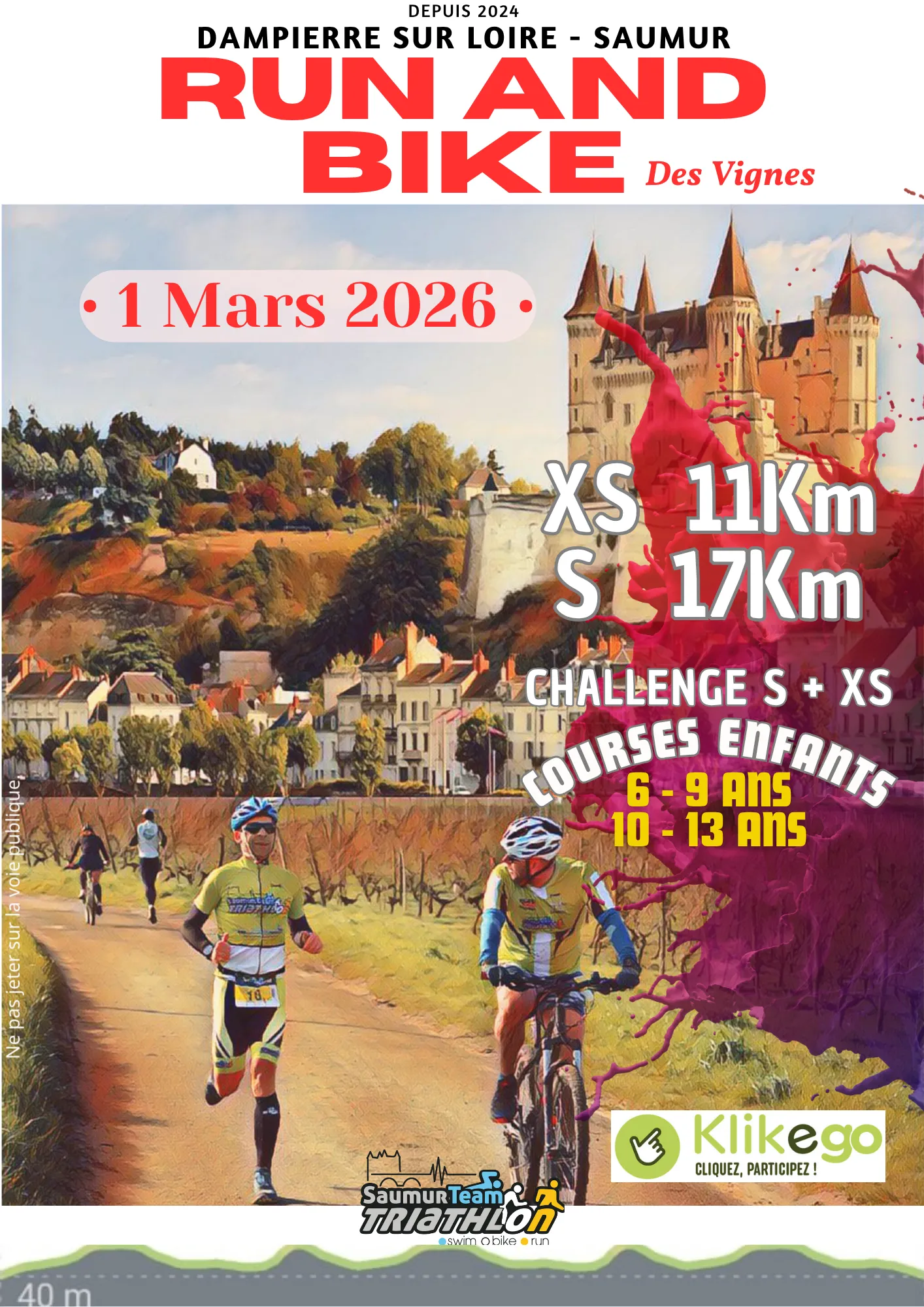 Run & Bike des Vignes 2026 Inscription Résultats