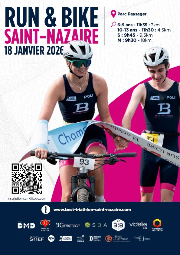 Run&Bike Saint Nazaire 2026 Inscription Résultats