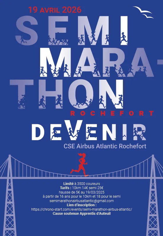 Semi Marathon Airbus Atlantic 2026 Inscription Résultats