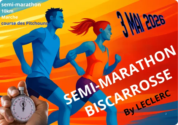 Semi Marathon de Biscarrosse 2026 Inscription Résultats