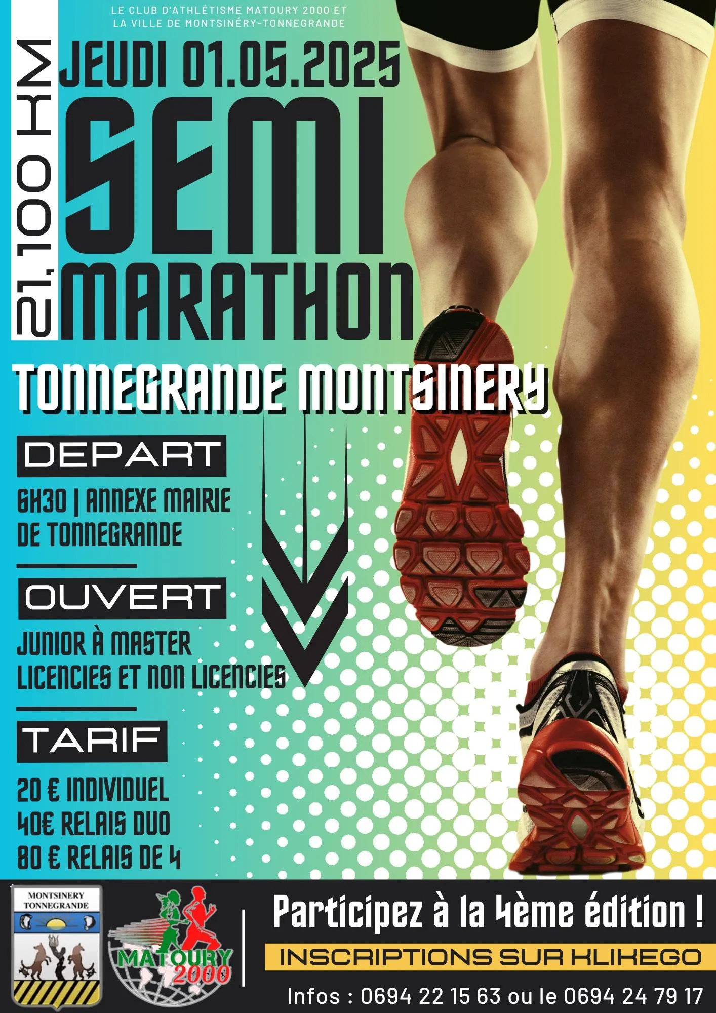 Semi-Marathon Montsinéry-Tonnégrande 2025 Inscription Résultats