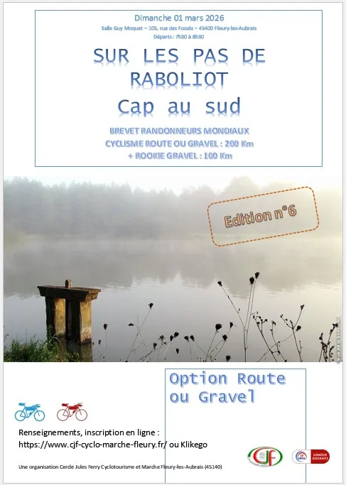 Sur les Pas de Raboliot 2026 Inscription Résultats