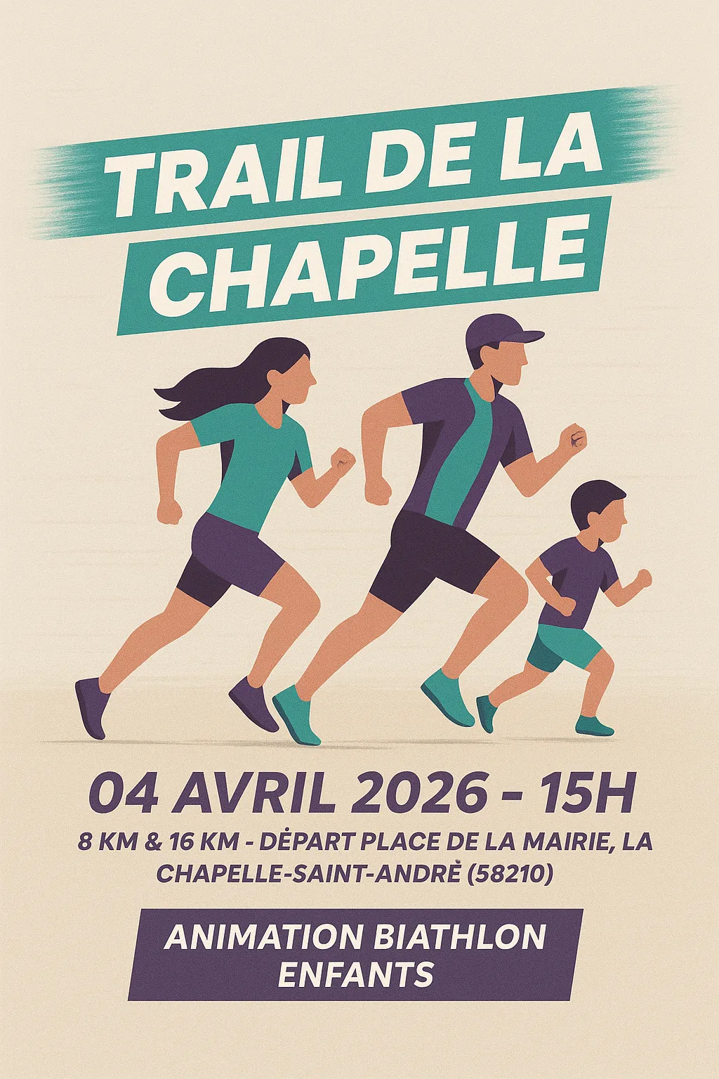Trail de la Chapelle Saint André 2026 Inscription Résultats