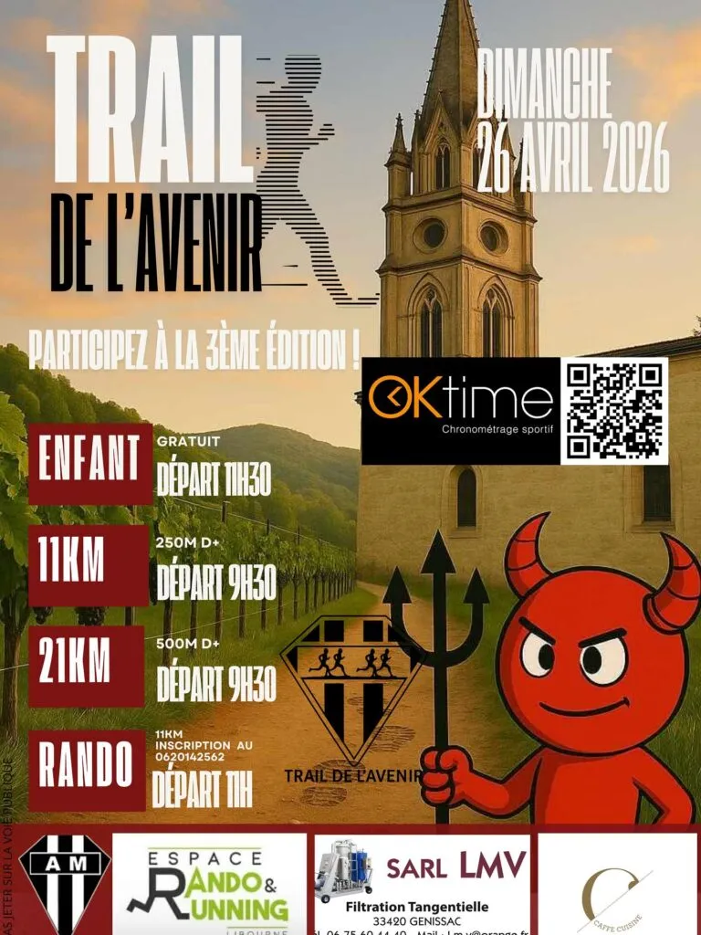 affiche de la course