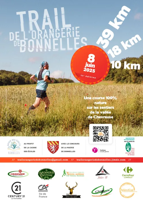 Trail de l’Orangerie de Bonnelles 2026 Inscription Résultats