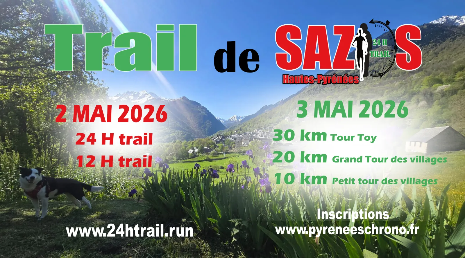 Trail de Sazos 2026 Inscription Résultats