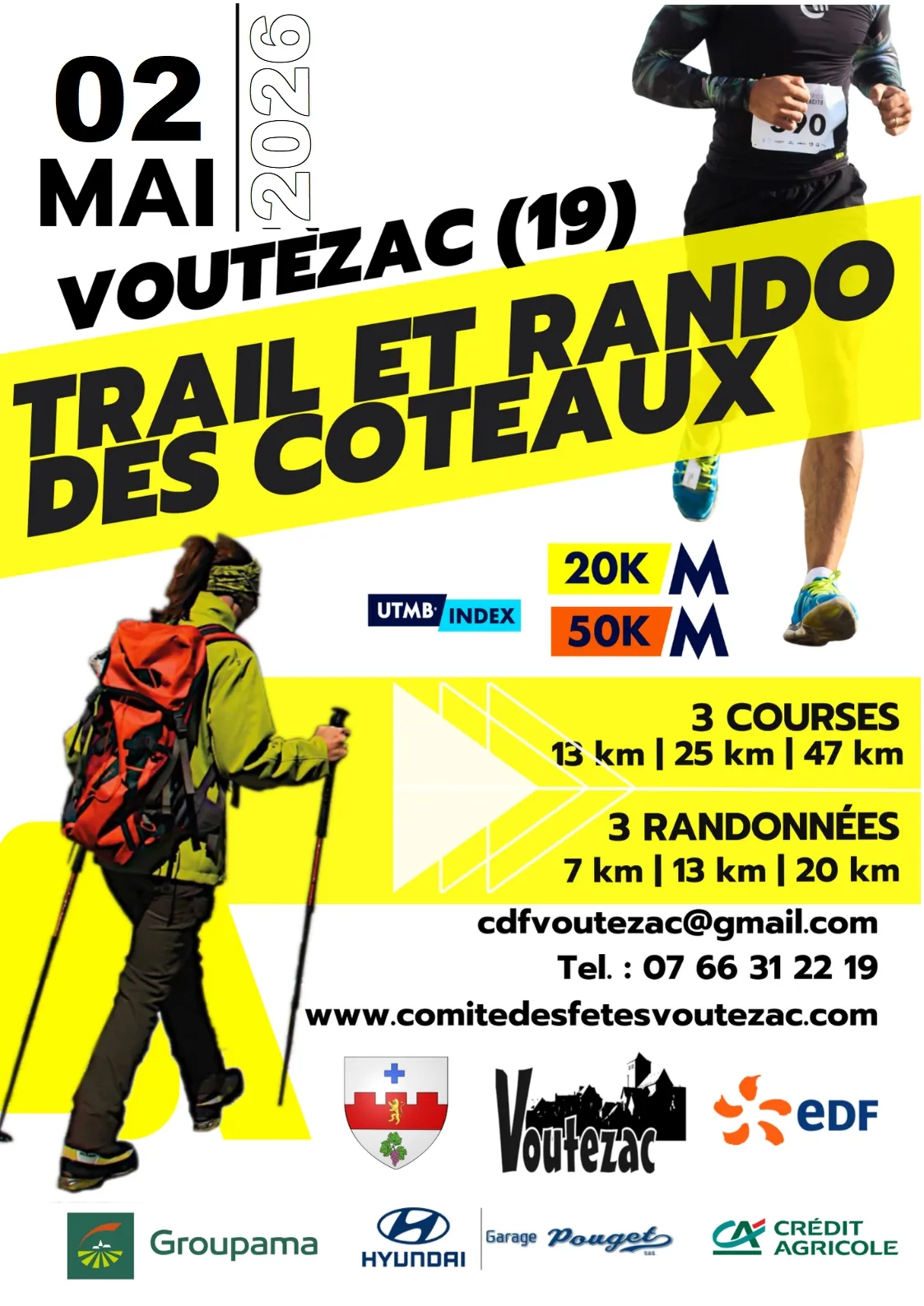 affiche de la course
