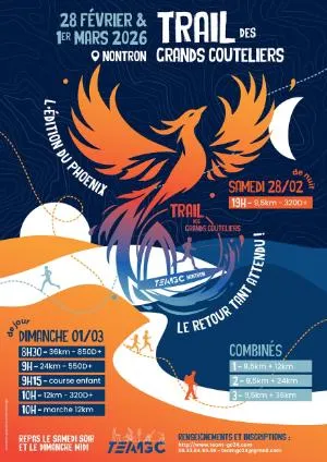 Trail des Grands Couteliers 2026 Inscription Résultats