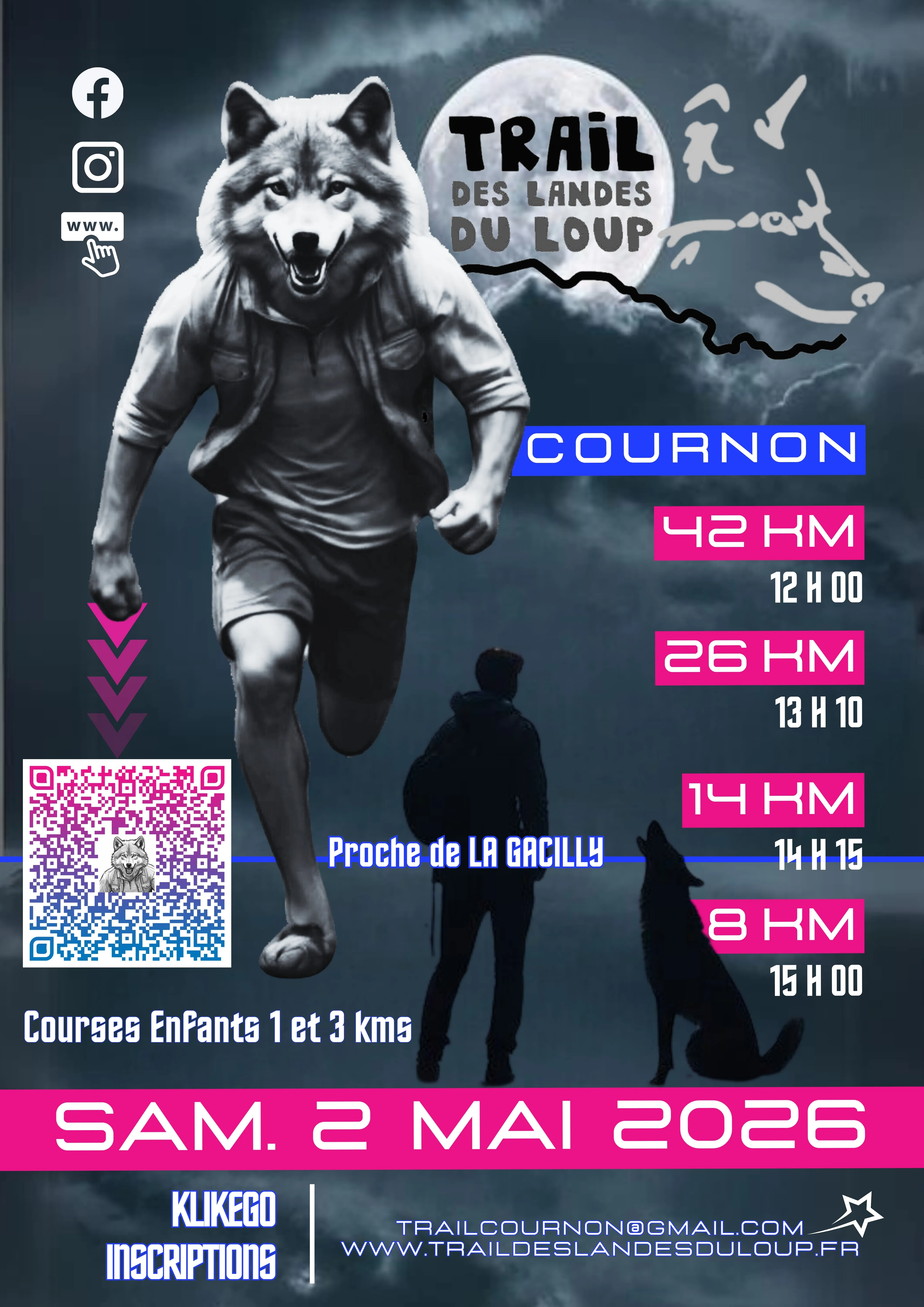 affiche de la course