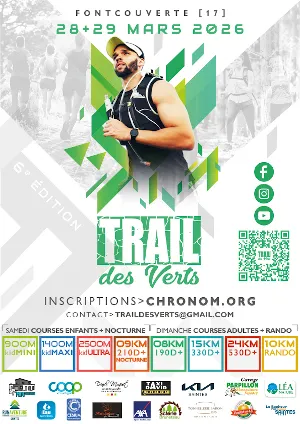 Trail des Verts 2026 Inscription Résultats